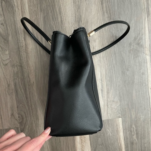 Stunning Vintage Coach Double Pocket Classic Black Purse - Picture 3 of 11